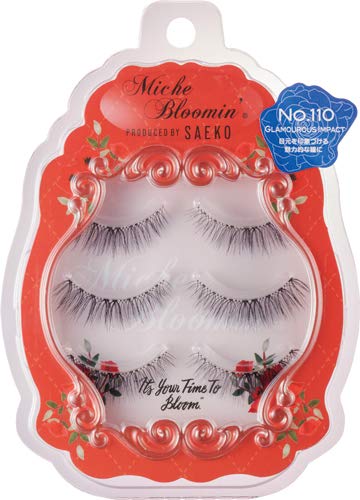 ミッシュブルーミン つけまつげ Amazon | ミッシュブルーミン SAEKOプロデュースライン (NO.110